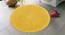Wulina Bath Mat (Yellow) by Urban Ladder - Front View Design 1 - 319991