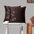 Bria cushion cover   set of 2 brown tuffeta lp