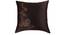 Bria Cushion Cover - Set of 2 (Brown, 41 x 41 cm  (16" X 16") Cushion Size) by Urban Ladder - Design 1 Details - 320036