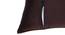 Bria Cushion Cover - Set of 3 (Brown, 41 x 41 cm  (16" X 16") Cushion Size) by Urban Ladder - Design 1 Close View - 320044