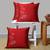 Palus cushion cover   set of 3 red tuffeta lp