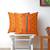Buck cushion cover   set of 2 orange georgette lp