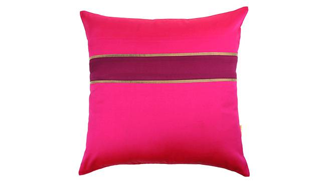 Rune Cushion Cover - Set of 5 (41 x 41 cm  (16" X 16") Cushion Size, Fuchsia) by Urban Ladder - Design 1 Details - 320205