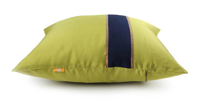 Rune Cushion Cover - Set of 5 (Lime Green, 41 x 41 cm  (16" X 16") Cushion Size) by Urban Ladder - Design 1 Top View - 320216