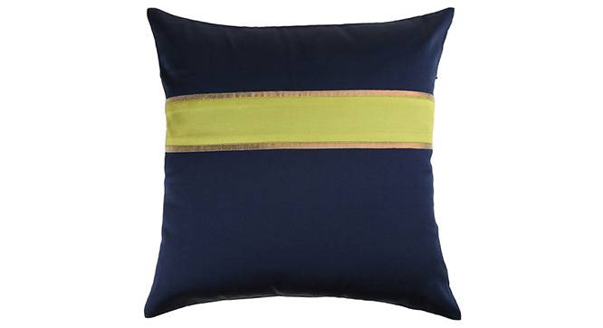 Rune Cushion Cover - Set of 5 (41 x 41 cm  (16" X 16") Cushion Size, Navy Blue) by Urban Ladder - Design 1 Details - 320225