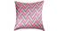 Jerina Cushion Cover - Set of 3 (Pink, 41 x 41 cm  (16" X 16") Cushion Size) by Urban Ladder - Design 1 Details - 320320