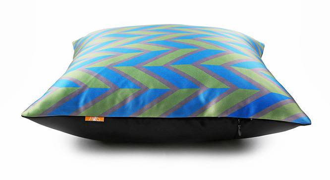 Jerina Cushion Cover - Set of 5 (Green, 41 x 41 cm  (16" X 16") Cushion Size) by Urban Ladder - Design 1 Top View - 320336