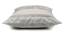 Riddick Cushion Cover (41 x 41 cm  (16" X 16") Cushion Size, Off White) by Urban Ladder - Design 1 Top View - 320356