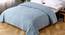 Bernad Comforter (Sky Blue, Double Size) by Urban Ladder - Design 1 Top View - 320369