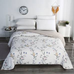 Cecily comforter white double floral lp