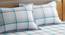 Luka Bedsheet Set (White, King Size) by Urban Ladder - Design 1 Top View - 320665