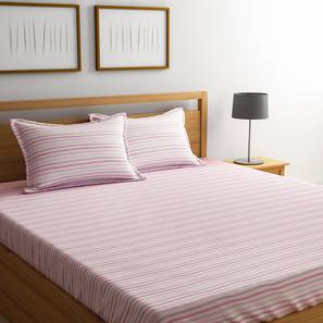 Rosa bedsheet set pink double lp
