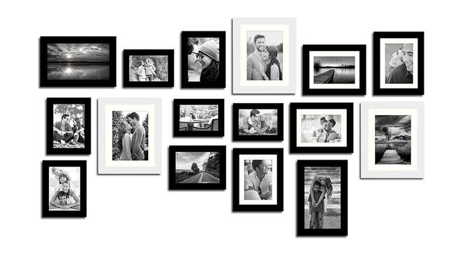 Sofia Photo Frame (Black and White) by Urban Ladder - Front View Design 1 - 320935