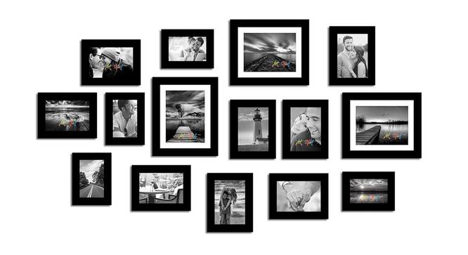 Ambra Photo Frame (Black) by Urban Ladder - Front View Design 1 - 320995
