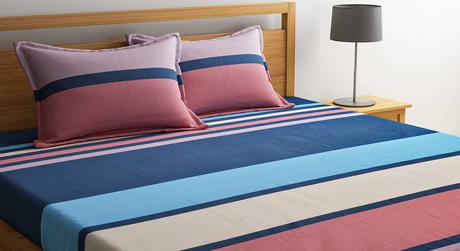 Penrose Bedsheet Set (Double Size) by Urban Ladder - Design 1 Top View - 321041