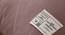 Lucille Bedsheet Set (Brown, Double Size) by Urban Ladder - Design 1 Close View - 321181
