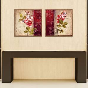 Wall Art Design Multi Coloured Wood Wall Art