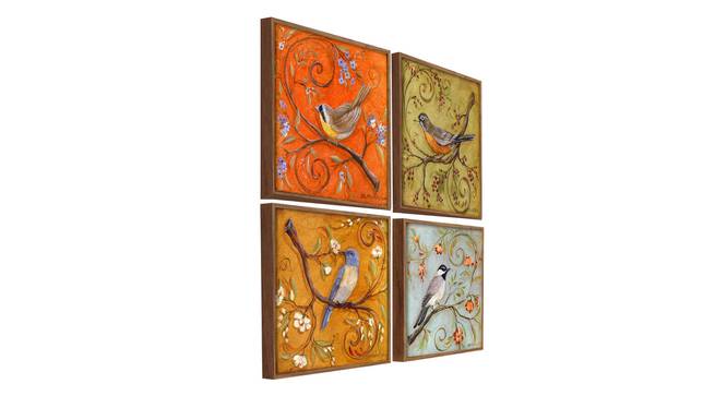 Charlotte Wall Decor-Set of 4 by Urban Ladder - Front View Design 1 - 321402