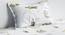 Denver Bedsheet Set (White, Single Size) by Urban Ladder - Design 1 Top View - 321501