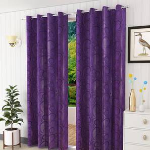 Wall Curtains Design Purple Polyester Door Curtain