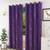 Alandra window curtain set of 2 purple 5 lp