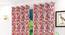 Apifera Window Curtain - Set Of 2 (112 x 152 cm  (44" x 60") Curtain Size) by Urban Ladder - Design 1 Half View - 321580