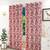 Apifera window curtain set of 2 multicolor 5 lp