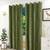 Belmira door curtain set of 2 green 7 lp