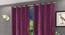 Belmira Door Curtain - Set Of 2 (Pink, 112 x 274 cm  (44" x 108") Curtain Size) by Urban Ladder - Design 1 Half View - 321616