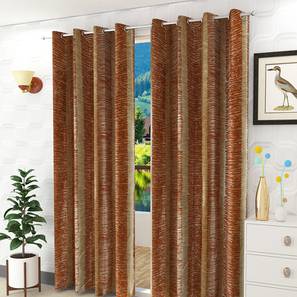 Orange Polyester Door Curtain-image-16