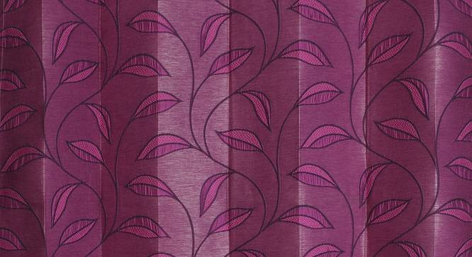 Belmira Window Curtain - Set Of 2 (Pink, 112 x 152 cm  (44" x 60") Curtain Size) by Urban Ladder - Design 1 Close View - 321646