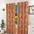 Clara window curtain set of 2 orange 5 lp
