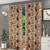 Elata window curtain set of 2 multicolor 5 lp