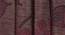 Fernanda Door Curtain - Set Of 2 (Wine, 112 x 274 cm  (44" x 108") Curtain Size) by Urban Ladder - Design 1 Close View - 321755