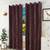 Fernanda window curtain set of 2 wine 5 lp