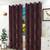 Glaucia window curtain set of 2 wine 5 lp