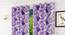 Italica Door Curtain - Set Of 2 (112 x 274 cm  (44" x 108") Curtain Size) by Urban Ladder - Design 1 Half View - 321824