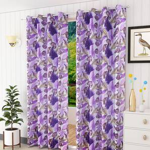 Purple Polyester Door Curtain-image-6