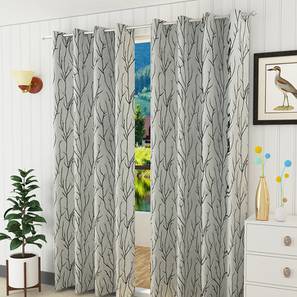 Door Curtains Design Black Poly Cotton Door Curtain