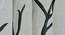 Juniper Door Curtain - Set Of 2 (Black, 112 x 213 cm  (44" x 84") Curtain Size) by Urban Ladder - Design 1 Close View - 321874