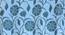 Kaia Door Curtain - Set Of 2 (Blue, 112 x 274 cm  (44" x 108") Curtain Size) by Urban Ladder - Design 1 Close View - 321886