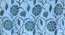 Kaia Door Curtain - Set Of 2 (Blue, 112 x 274 cm  (44" x 108") Curtain Size) by Urban Ladder - Design 1 Close View - 321886