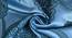 Kaia Door Curtain - Set Of 2 (Blue, 112 x 274 cm  (44" x 108") Curtain Size) by Urban Ladder - Design 1 Top Image - 321887