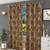 Kaia door curtain set of 2 gold 9 lp