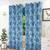 Kaia window curtain set of 2 blue 5 lp