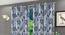 Kaia Window Curtain - Set Of 2 (Grey, 112 x 152 cm  (44" x 60") Curtain Size) by Urban Ladder - Design 1 Half View - 321921