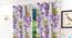Larmen Door Curtain - Set Of 2 (112 x 274 cm  (44" x 108") Curtain Size) by Urban Ladder - Design 1 Half View - 321935