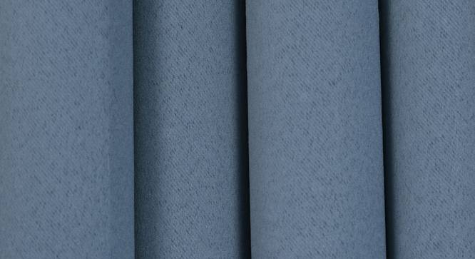 Lillian Door Curtain - Set Of 2 (Dark Grey, 112 x 213 cm  (44" x 84") Curtain Size) by Urban Ladder - Design 1 Close View - 321993