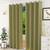 Lillian door curtain set of 2 green 7 lp