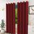 Lillian door curtain set of 2 maroon 7 lp